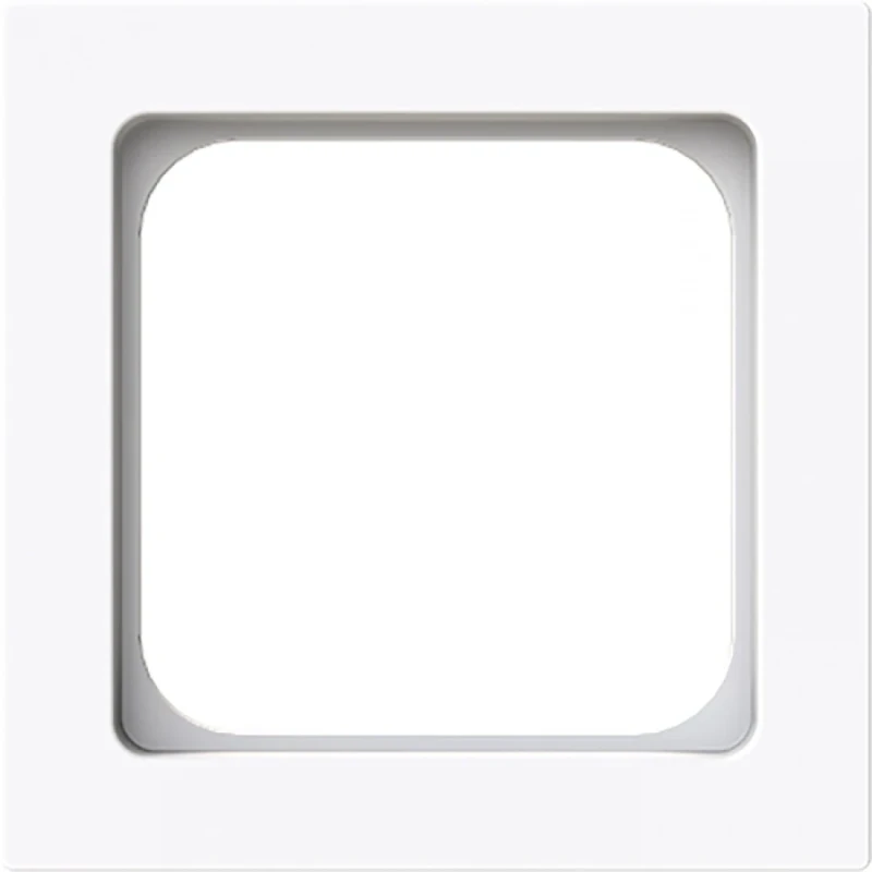 ABB Busch-Jaeger Art linear centraalplaat voor telecommunicatiesokkels Voor dataansluitkast Centraalplaat voor tussenring Zonder label wit 2CKA001710A4174