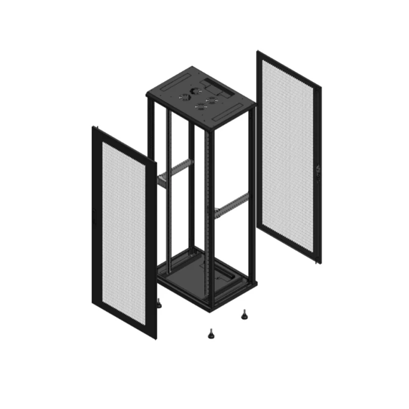 Gigamedia Vloer patchkast AV enkel PER AR enkel PER EX 19" 42HE 800x600mm Zwart GGM 704286PPSPPSEX