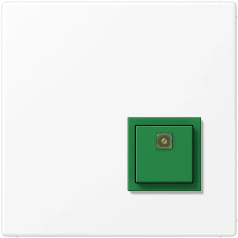 Jung LS range noodoproepsysteem afzetknop mat 70x70mm wit IP20 NRSLS0834ATWWM