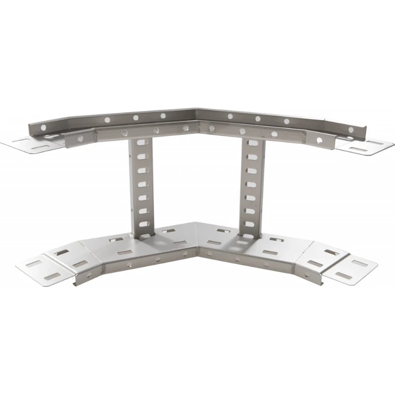 Gouda Holland stijgstuk 90âlladder 90° 100x100mm Aluminium aluminium 71421235