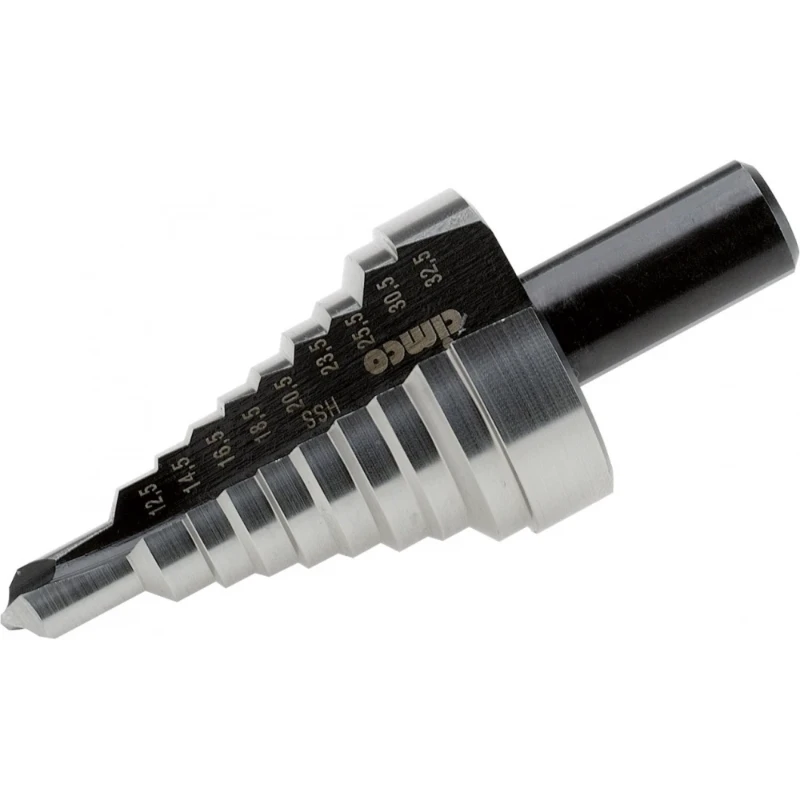 Cimco Stappenboor ISO 12.5-32.5mm 9 etages 201275