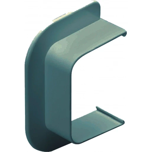 Canalit AC Plafond/wand eindstuk 65x50mm wit RAL 9010 941350