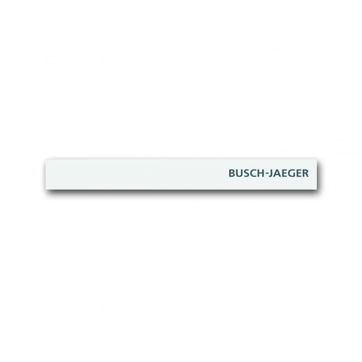 ABB Busch-Jaeger i-bus KNX Prion afsluitlijst onder albast Kunststof wit RAL 9016 2CKA006310A0151