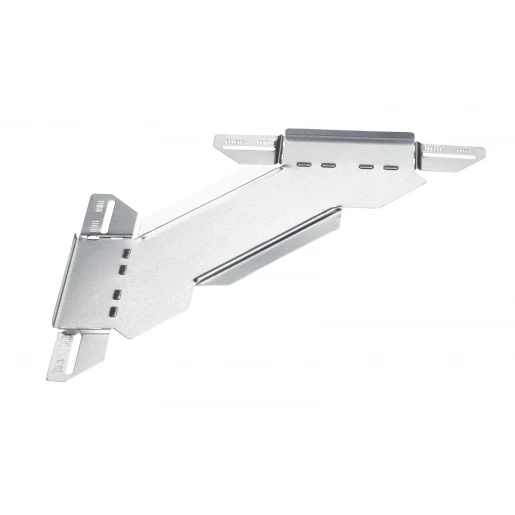 Stago KG281 Aftakstuk kabelgoot 200x60mm Staal bandverzinkt (sendzimir verzinkt) en gecoat wit CSU36072012