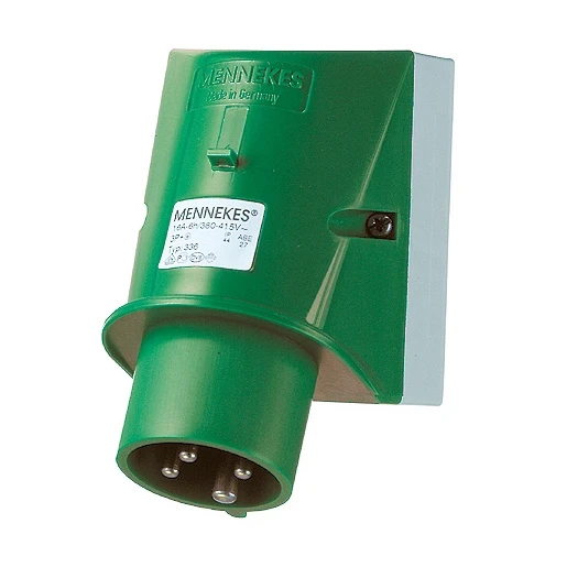 Mennekes Tst contactdoos 16A4P 10H>50V>100HZ IP44