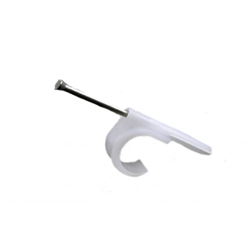Newlec Spijkerplugclip 16-19mm enkel wit