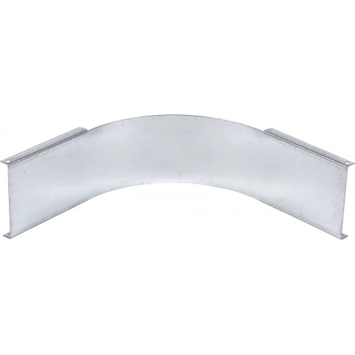 Stago KG281 deksel bocht 90° 250mm Dekselklem Bandverzinkt (sendzimir verzinkt) en gecoat wit RAL 9010 CSU08544079