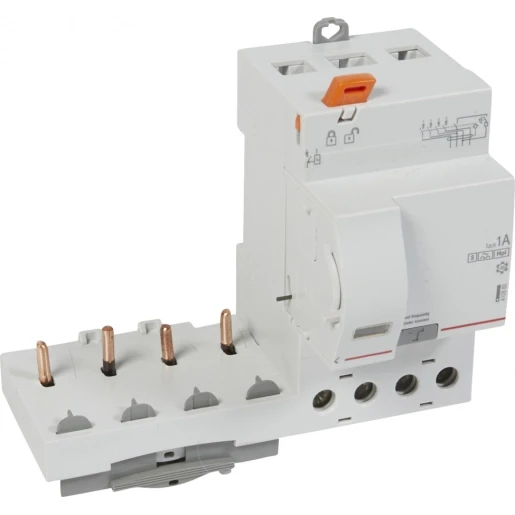 Legrand DX3 AARDLEKBLOK 4P 63A TYPE HPI SELECTIEF 1000MA