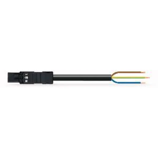 Wago Serie 891 Patchkabel gebouwinstallatie 3p Stekker Vrij kabeluiteinde 7000mm