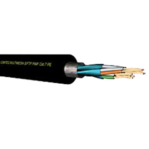 Draka UC900 SS23 Cat,7 S/FTP PE Zwart 4x2x23 AWG