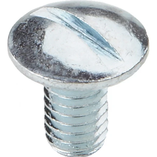 Stago KG281 Schroef vertand (1 stuk = 100) M6x16mm Staal Platte kop Schroefgleuf CSU08463000