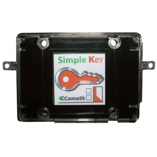 Comelit Geavanceerd inbouwlezer zonder controle Glanzend zwart SK9030I