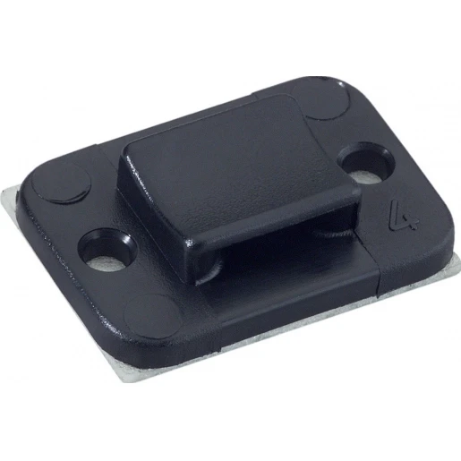 Hellermann Tyton PLAKZADEL UV-ZWART 20X14MM