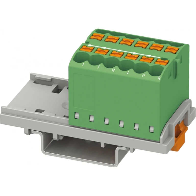 Phoenix Contact PTFIX Verbindingsrijgklem 0,14-4mm² eendr. 0,14-2,5mm² meerdr. Groen