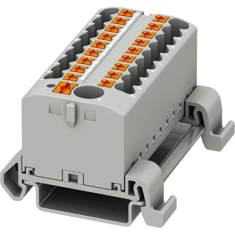 Phoenix Contact PTFIX Verbindingsrijgklem 0,14-4mm² eendr. 0,14-2,5mm² meerdr. Grijs