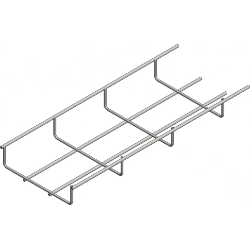 Van der Valk ValkCableCare Draadgoot U-vorm 3000x146x35mm bandverzinkt zink-aluminium 76010150353000