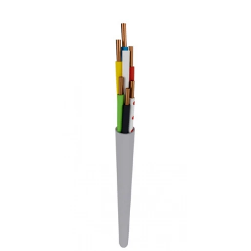 TKF Signaalkabel Dca 4x0,8mm GRIJS