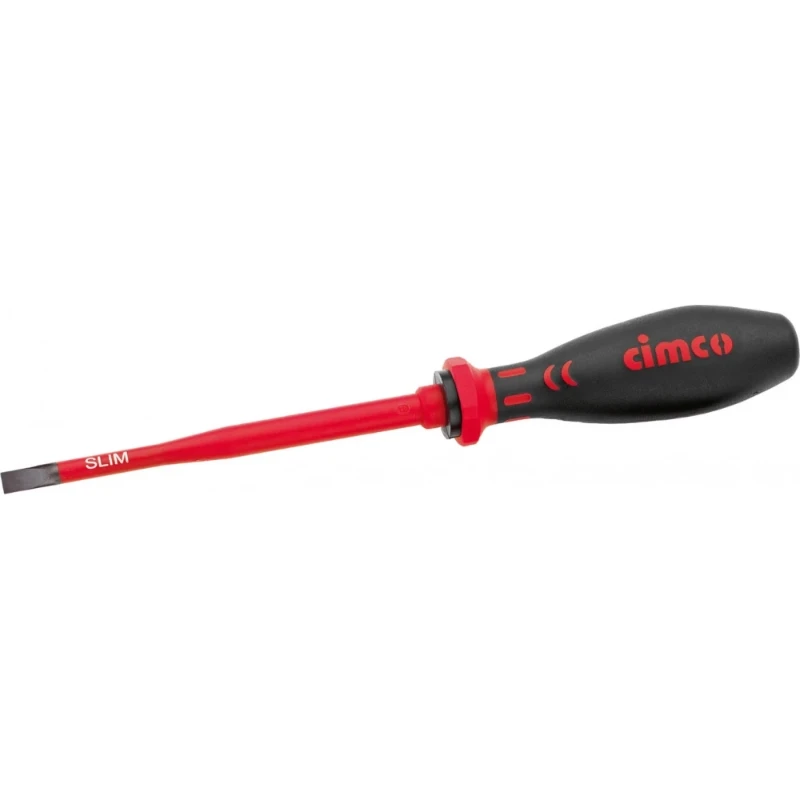 Cimco Sleufschroevendraaier slim 6.5x150mm Geïsoleerd 1000 V 117770