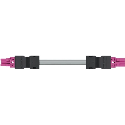Wago SERIE 771 Patchkabel gebouwinstallatie 2p Contrastekker (female) Stekker 8000mm