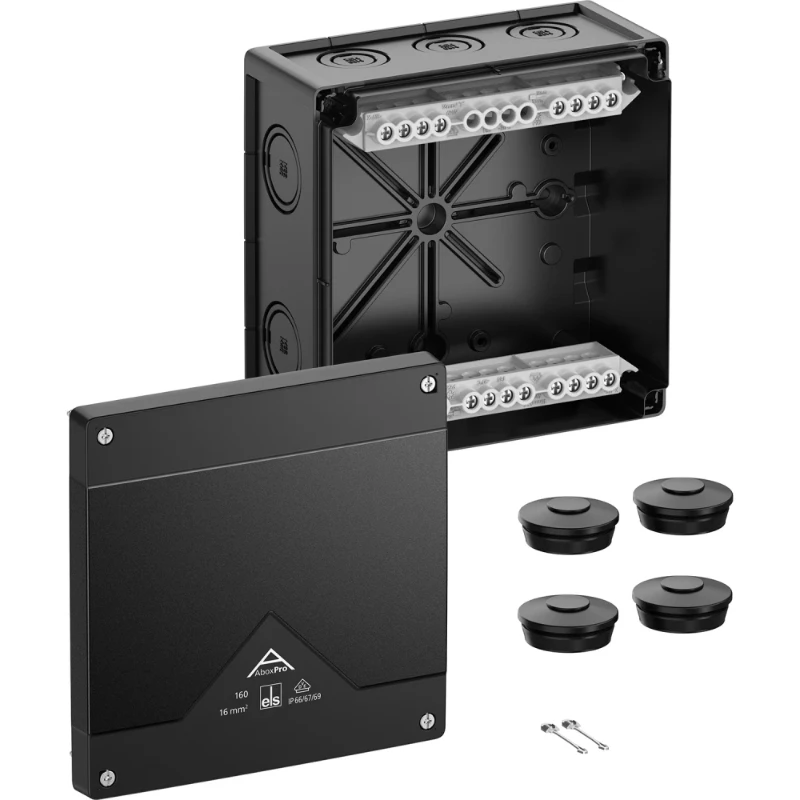Spelsberg Abox Pro 160-16q/sw Aftakdoos