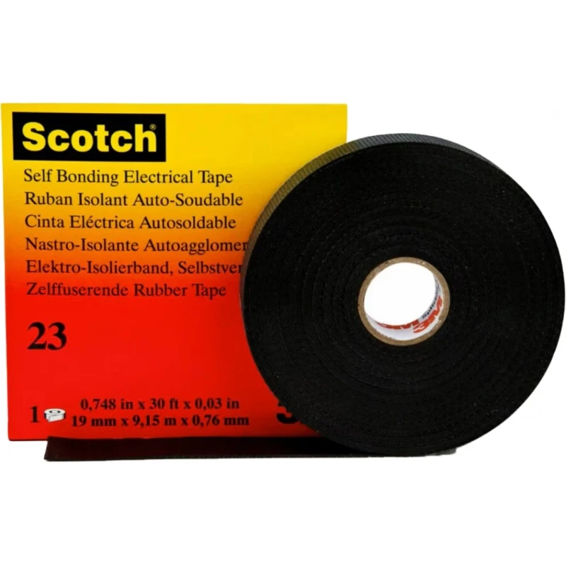 3M Scotch zelffuserende tape 19mmx9,1m zwart
