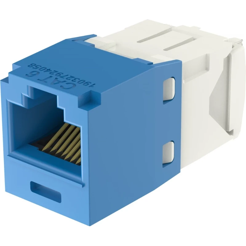 Panduit minijack tx-6+tg blauw
