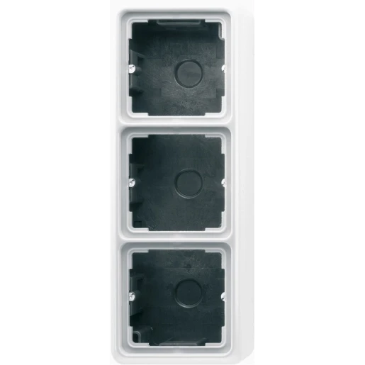 Jung CD range opbouwkap cd500 3-voudig bruin Horizontaal en verticaal CD583ABR