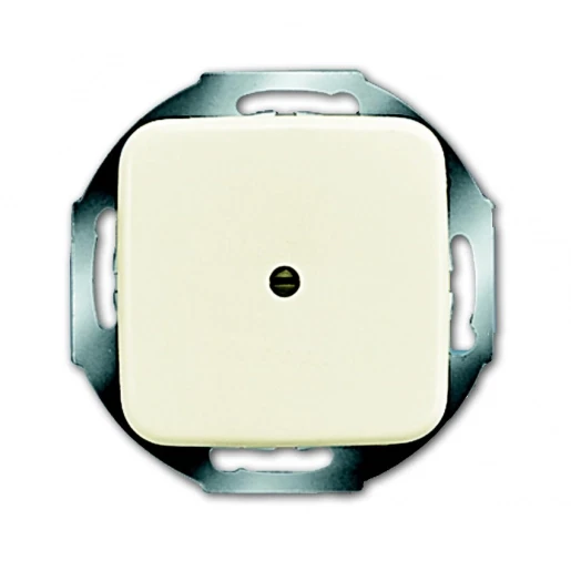 ABB Busch-Jaeger SI centraalplaat 1x uit boring Leidinguitvoer Bedieningselement Zonder label wit 2CKA001710A0623