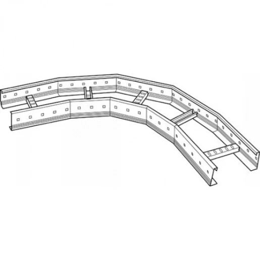 Stago LB4000 bocht / hoekstuk kabelladder 90° 500x100mm sdz CSU737889