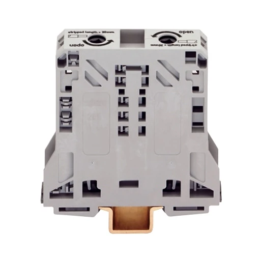 Wago Serie 285 Verbindingsrijgklem 10-50mm² eendr. 10-50mm² meerdr. Grijs