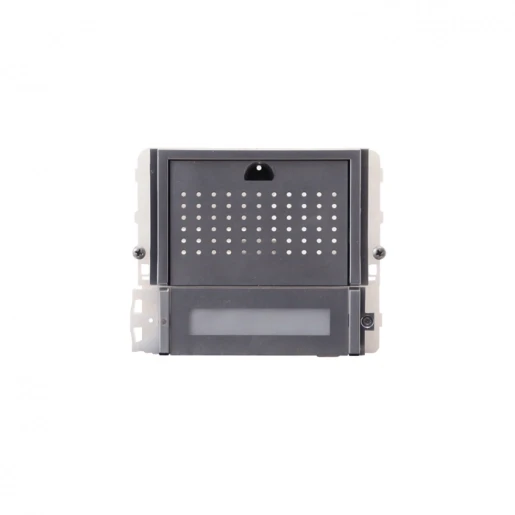 Comelit Ikall Metalen module luidspreker audiomodule aluminium/kunststof enkelvoudig RVS 33401M