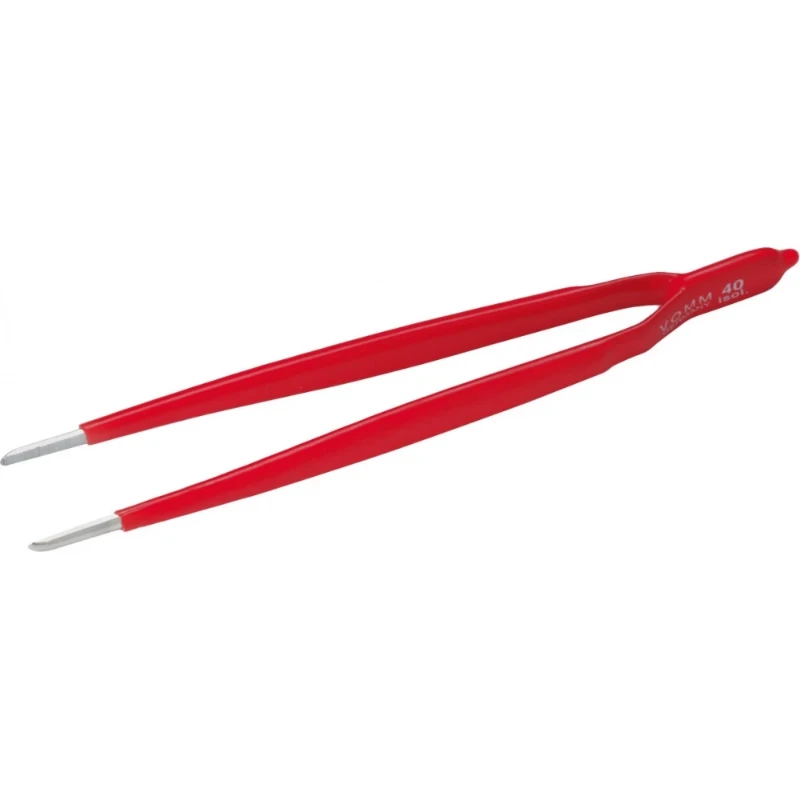 Cimco Pincet rond geïsoleerd 145mm Recht 103114