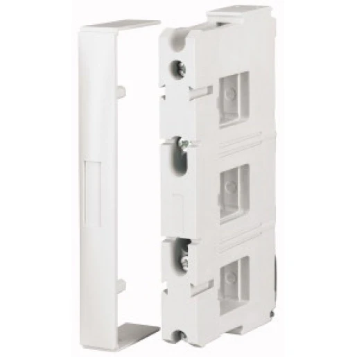 Eaton 3P RAILDRAGERHOUDER VOOR DUBBEL T-PROFIEL RAILSYSTEEM WIT