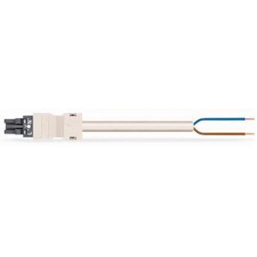 Wago Serie 771 Patchkabel gebouwinstallatie 2p Contrastekker (female) Vrij kabeluiteinde 3000mm