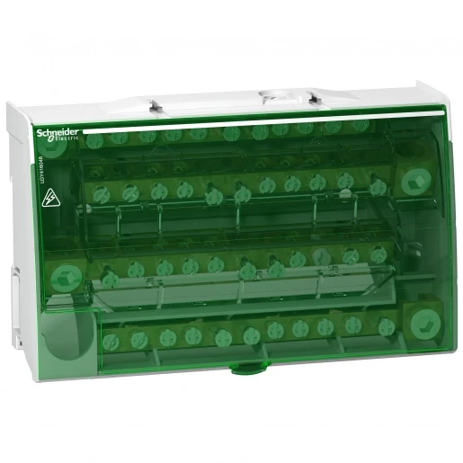 Schneider Electric VERDEELBLOK 4P 160A 4X12 AANSLUITINGEN