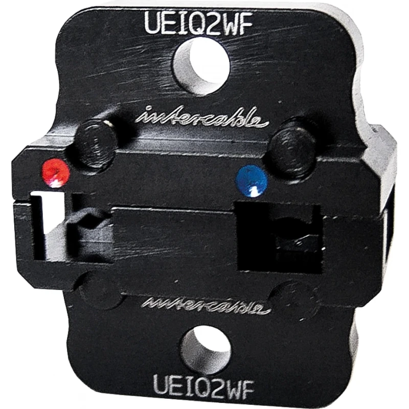 Intercable UE IC persinzetstuk haakse vlaksteek 0.5 - 2.5mm² UEIQ2WF