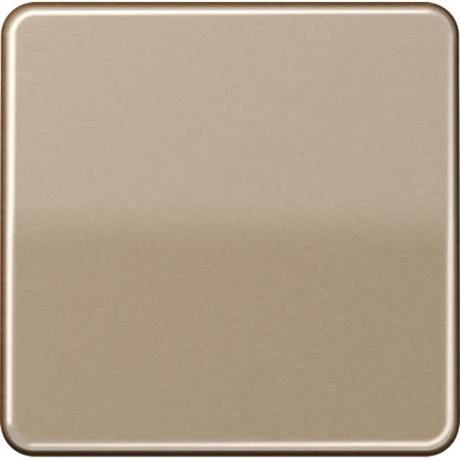 Jung CD range stuurafdekking standaard cd500 goud brons enkelvoudig Mat brons CD1700GB