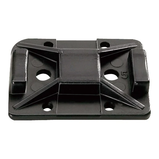Hellermann Tyton PLAKZADEL UV-ZWART 32X25MM