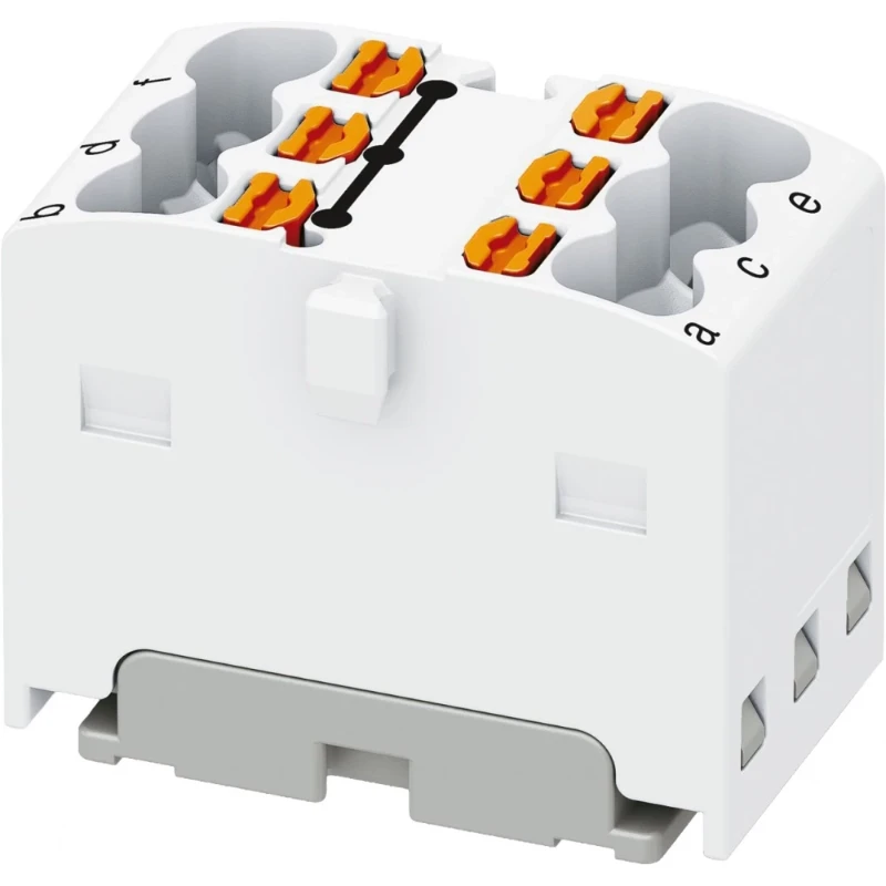 Phoenix Contact PTFIX Verbindingsrijgklem 0,14-1,5mm² eendr. 0,14-1,5mm² meerdr. Wit
