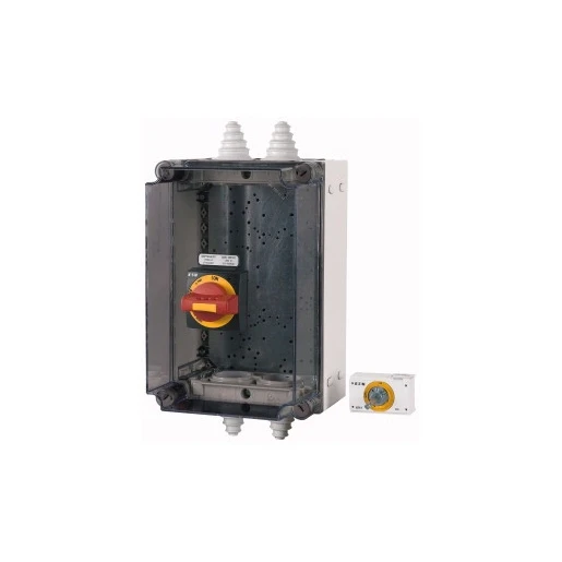 Eaton Schakelaarkast leeg nzm1(-4) pn1(-4) n(s)1(-4) max.160a rood/geel