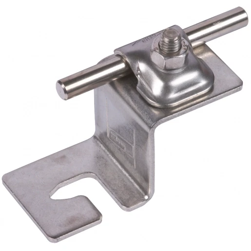 Dehn Roof conductor holder stst f.trapezoid.tin roofs clamping frame f.