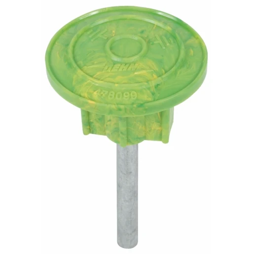 Dehn Identification pvc for terminal lugs rd 10mm/fl 30x3.5mm green/yellow