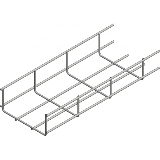 Van der Valk ValkCableCare Draadgoot U-vorm 3000x146x60mm Staal bandverzinkt zink-aluminium 76010150603000