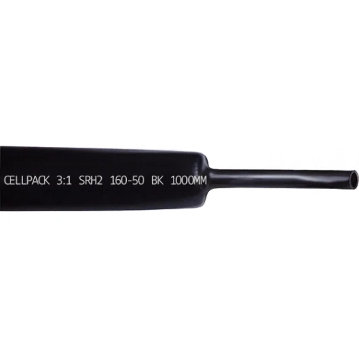 Cellpack KRIMPBUIS DIKW.KRIMPVERH.3:1 SRH2/140-42/ZWART/1000MM