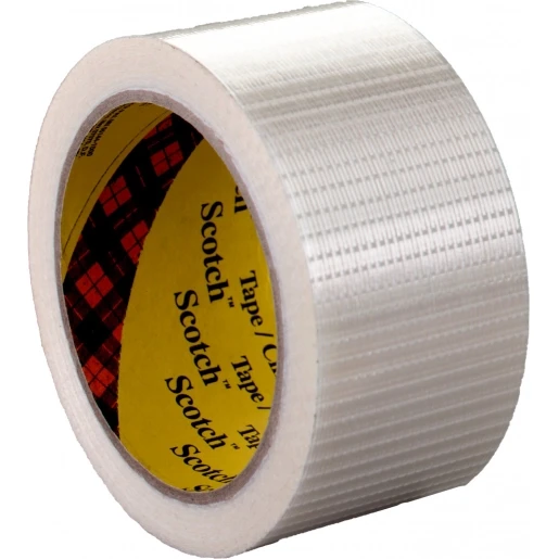 3M 50mmx50m Vezelversterkte Tape 8959 Doorzichtig