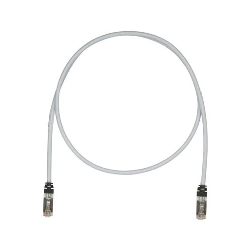 Panduit Koperen patchkabel international S / FTP Cat6A (IEC) RJ45 8(8) 2.5M grijs STP6X2.5MIG