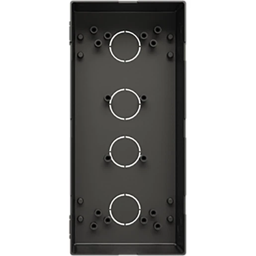 ABB Busch-Jaeger WELCOME IP INSTALLATIEBAK STUKWERK 3 MODULES MAAT 1/3 ANTRACIET