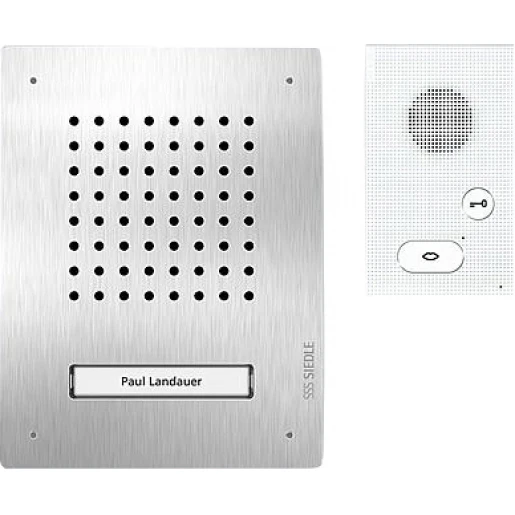 Siedle Classic Audio-set klassiek 1 binnenpost zilver 210010045-00