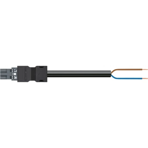 Wago SERIE 771 Patchkabel gebouwinstallatie 2p Stekker Vrij kabeluiteinde 5000mm