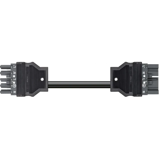 Wago SERIE 771 Patchkabel gebouwinstallatie 5p Contrastekker (female) Stekker 6000mm